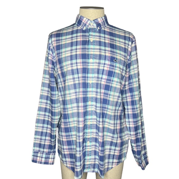 Vineyard Vines Other - Vineyard Vines Plaid Slim Fit Tucker Shirt Size L